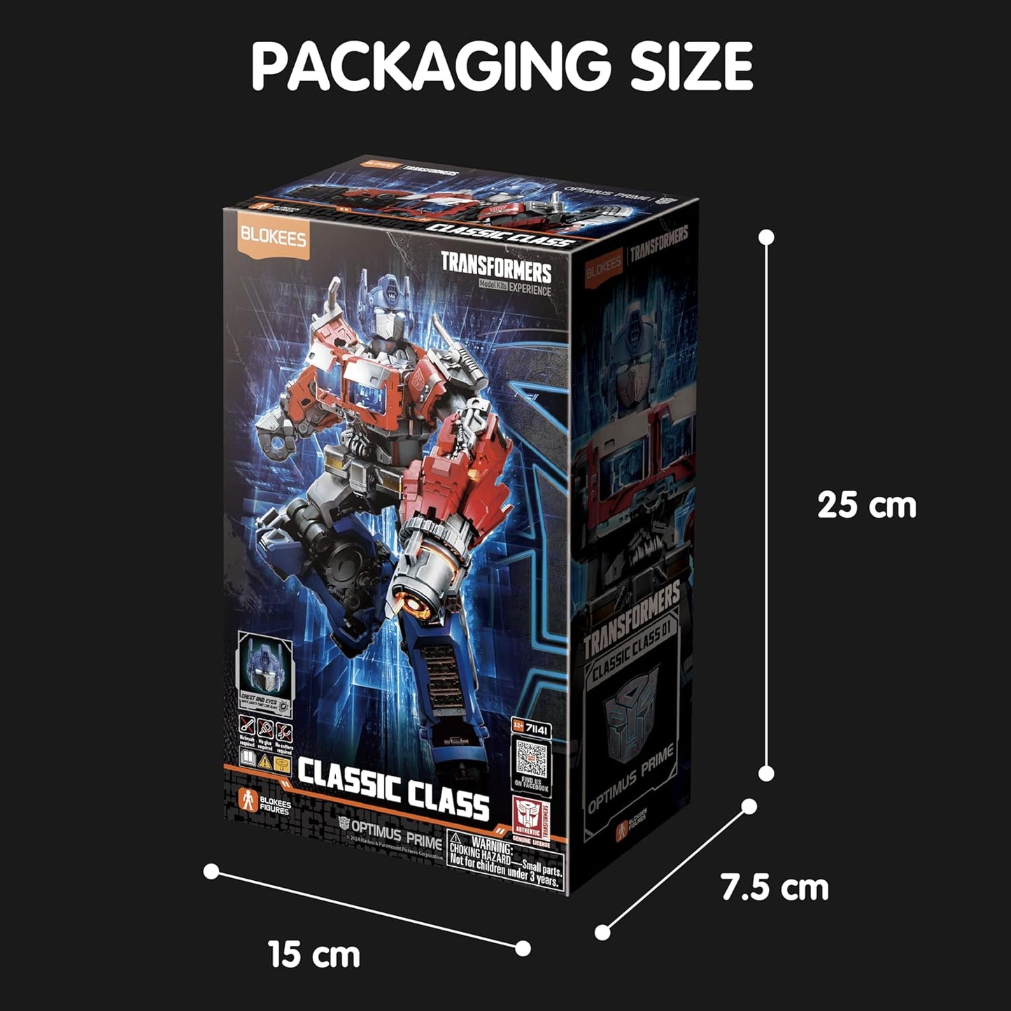 Blokees Transformers Classic 21 Optimus Prime Jet Wing