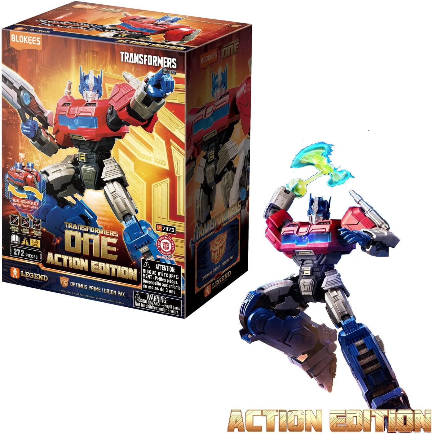 Blokees Transformers Action Edition 04 ONE Optimus Prime