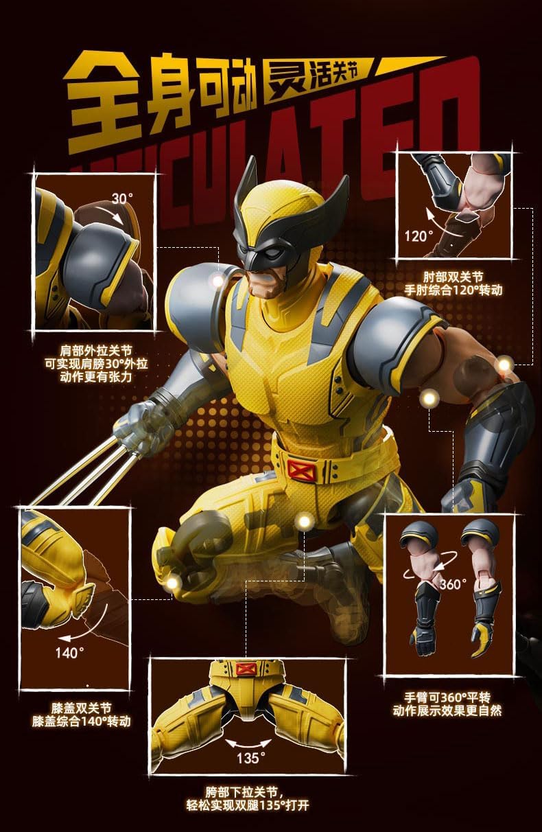 Blokees Marvel Infinity Saga Champion Class Wolverine