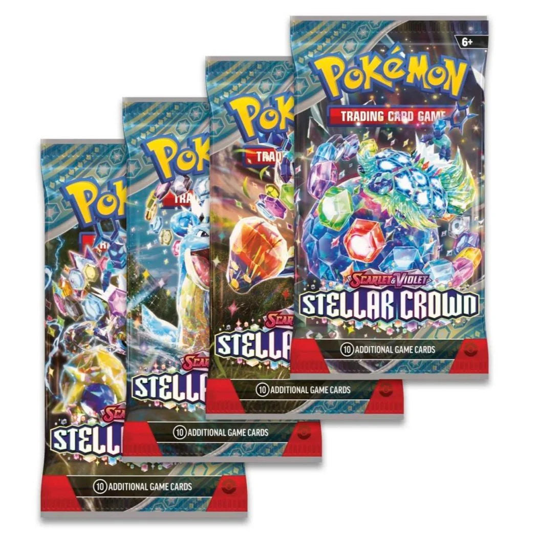 Pokemon TCG: Scarlet & Violet: Stellar Crown Sobre Individual