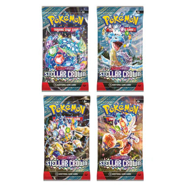 Pokemon TCG: Scarlet & Violet: Stellar Crown Sobre Individual