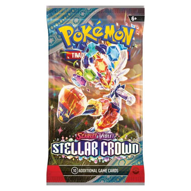 Pokemon TCG: Scarlet & Violet: Stellar Crown Sobre Individual