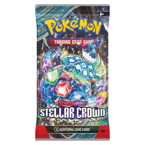 Pokemon TCG: Scarlet & Violet: Stellar Crown Sobre Individual