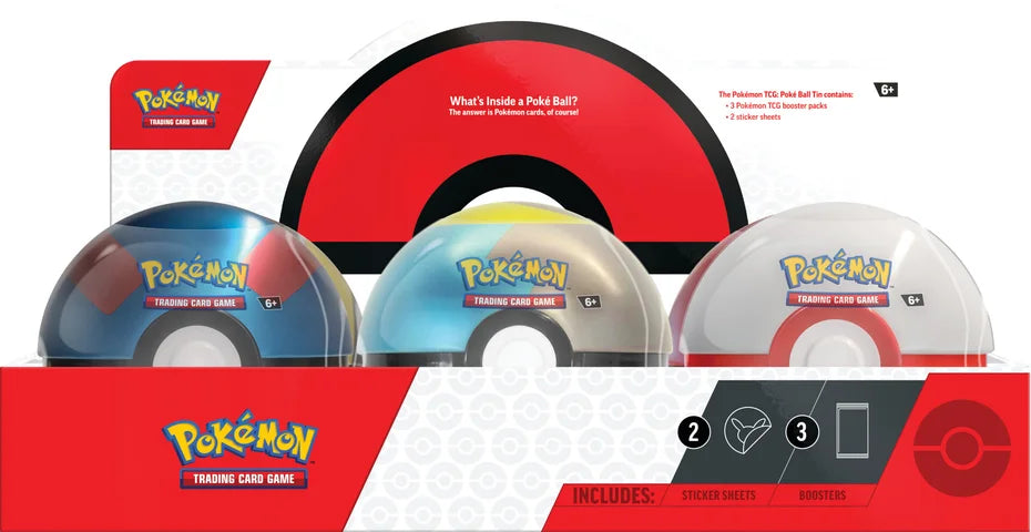 Pokemon TCG: Pokemon Poke Ball Tin 2024