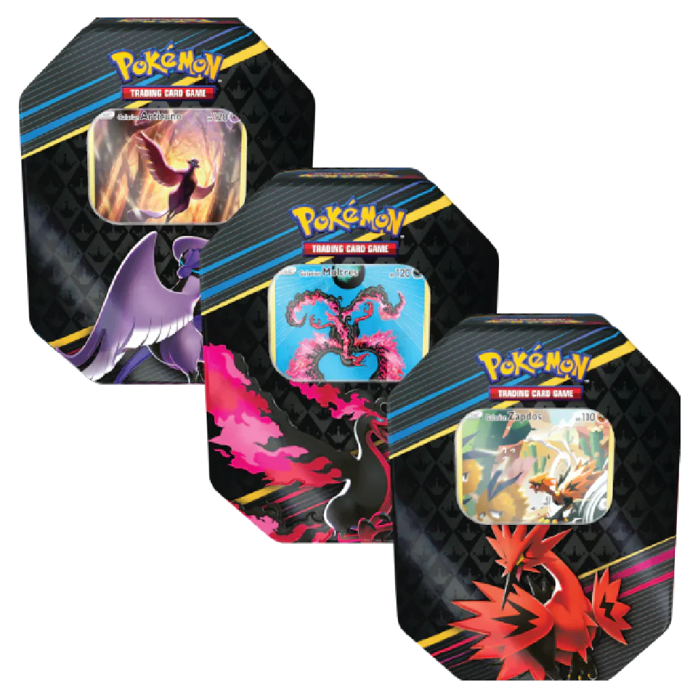 Pokemon TCG: Crown Zenith  Set de 3 Tin INGLES