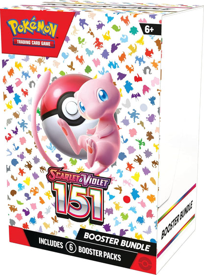 Pokemon TCG: Scarlet & Violet - 151 - Booster 6 Bundle Ingles