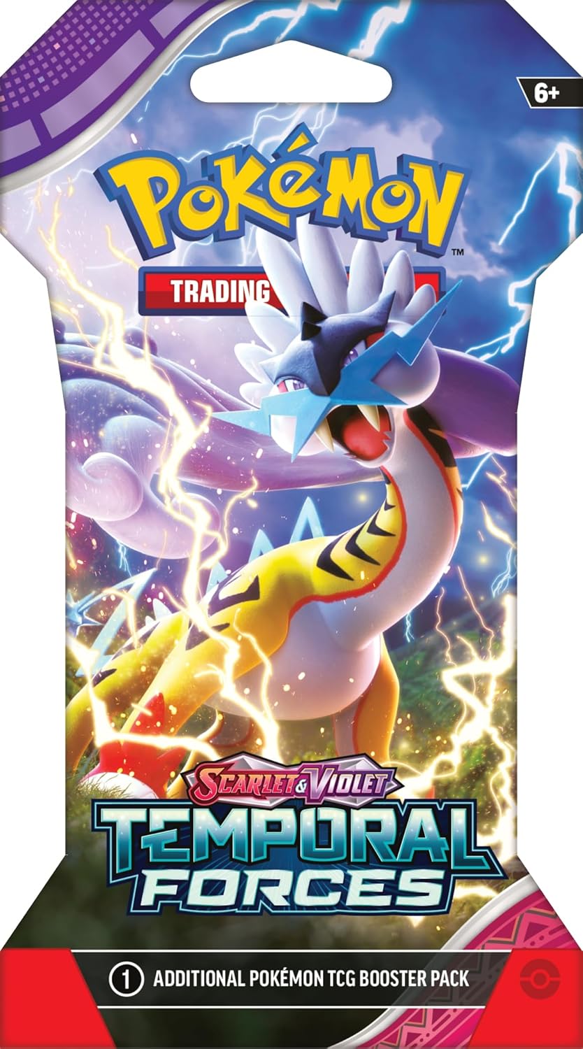 Pokémon TCG: Scarlet & Violet 05 Temporal Forces Sleeved Booster