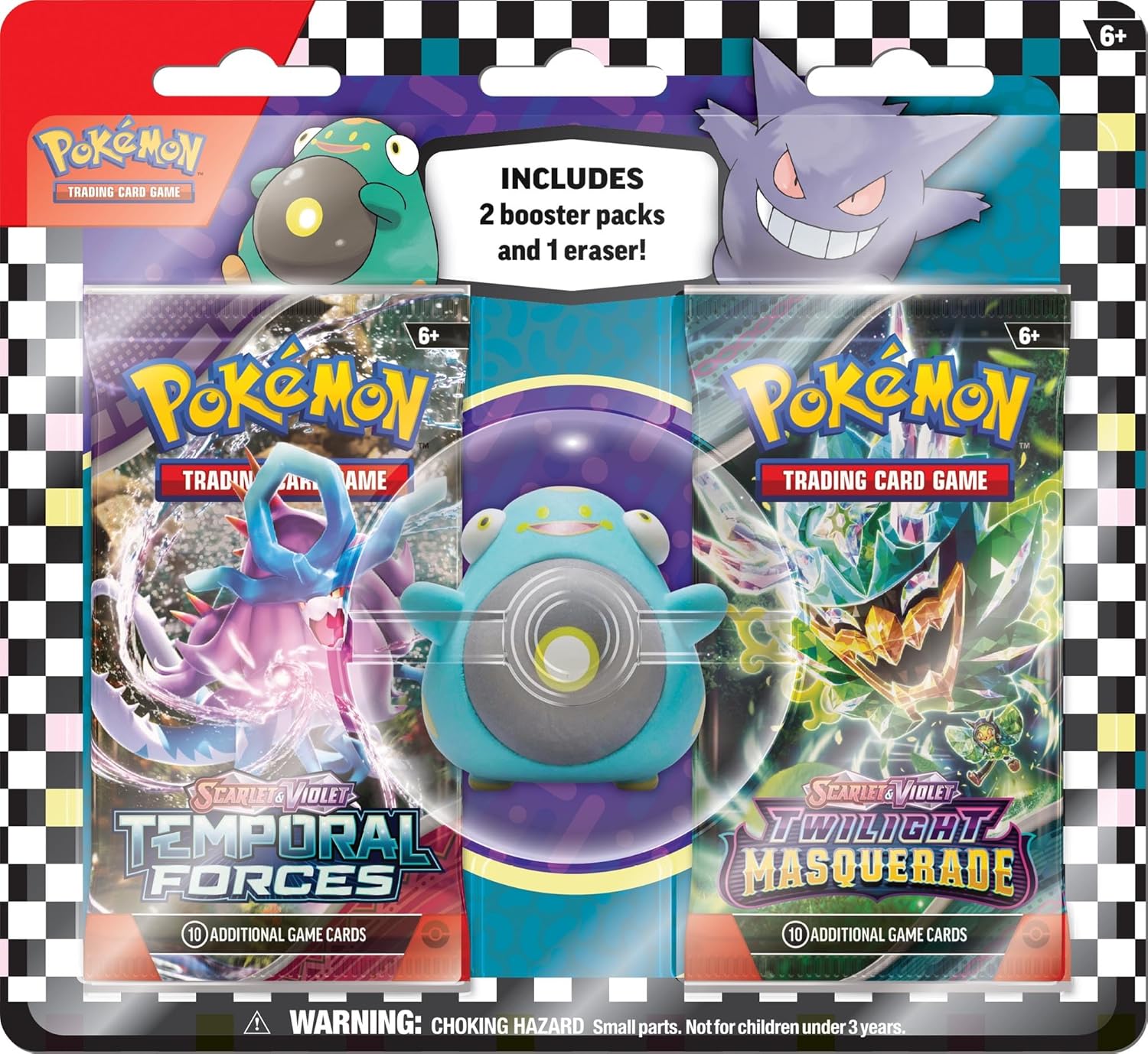 Pokemon TCG: Back to School Eraser Bellibolt