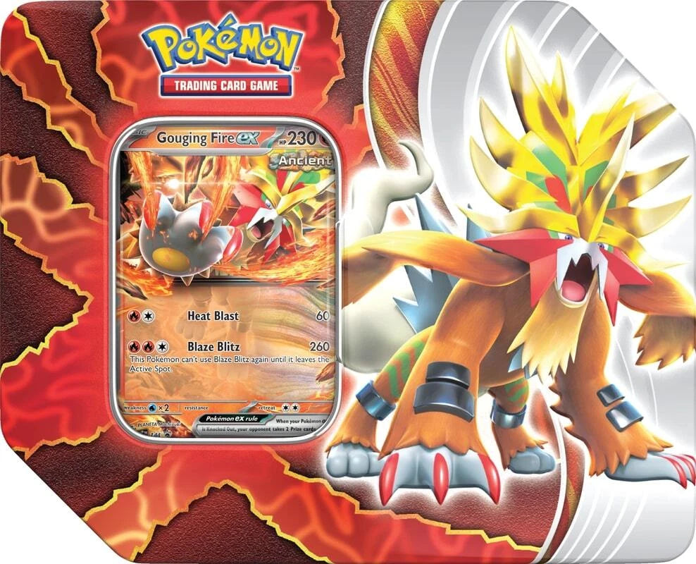 Pokemon TCG Paradox Destinies Tin (Inglés)