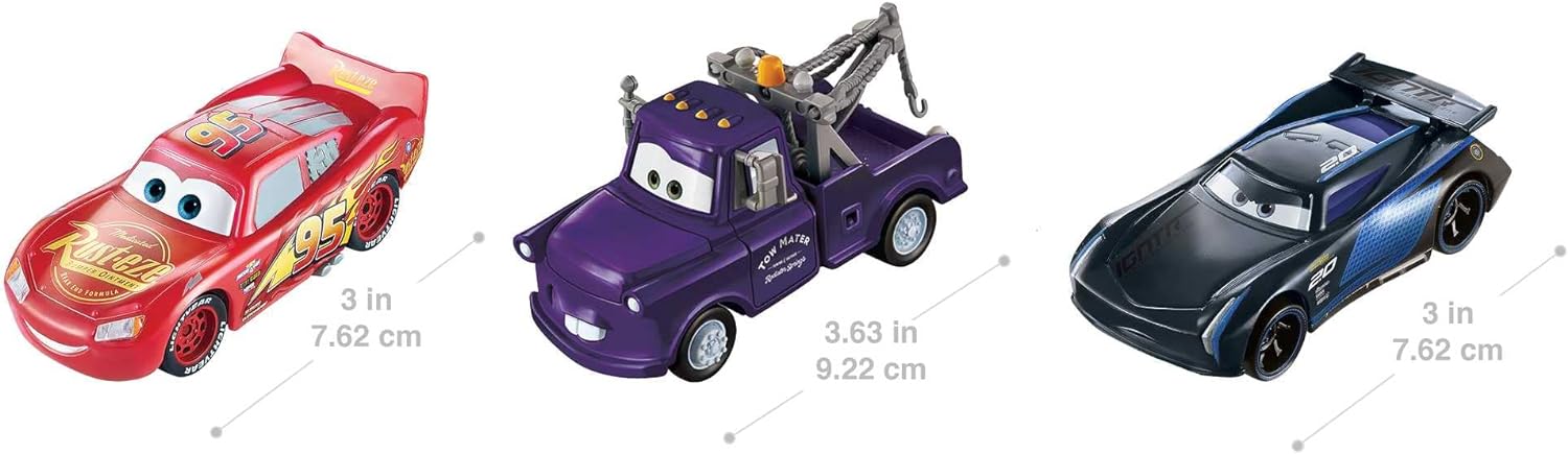 Disney Carritos Cars Pack de 3