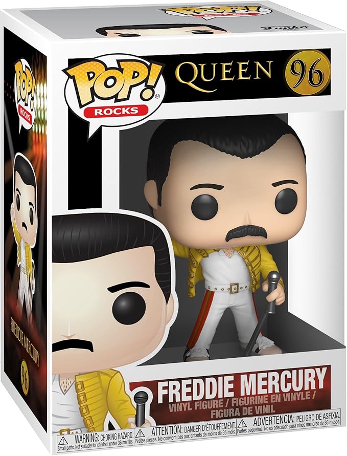 Funko Pop Rocks: Queen - Freddie Mercury