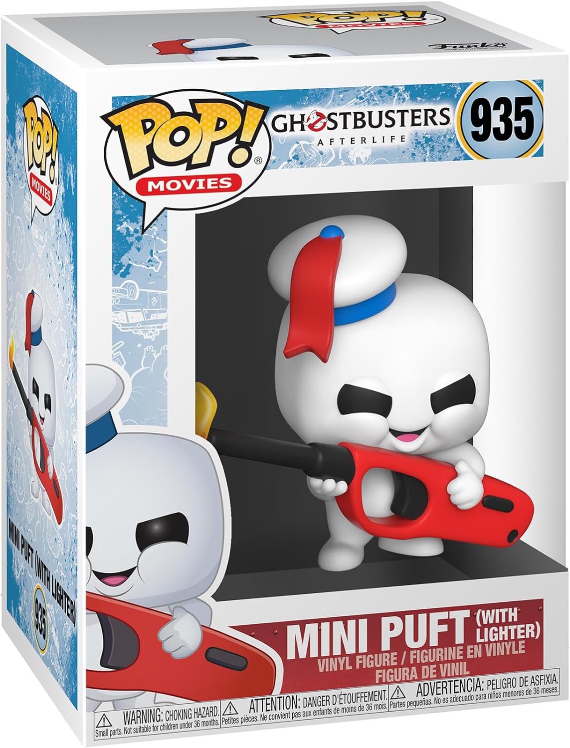 Funko Pop Movies: Ghostbusters Afterlife - Mini puft with lighter Cazafatasmas