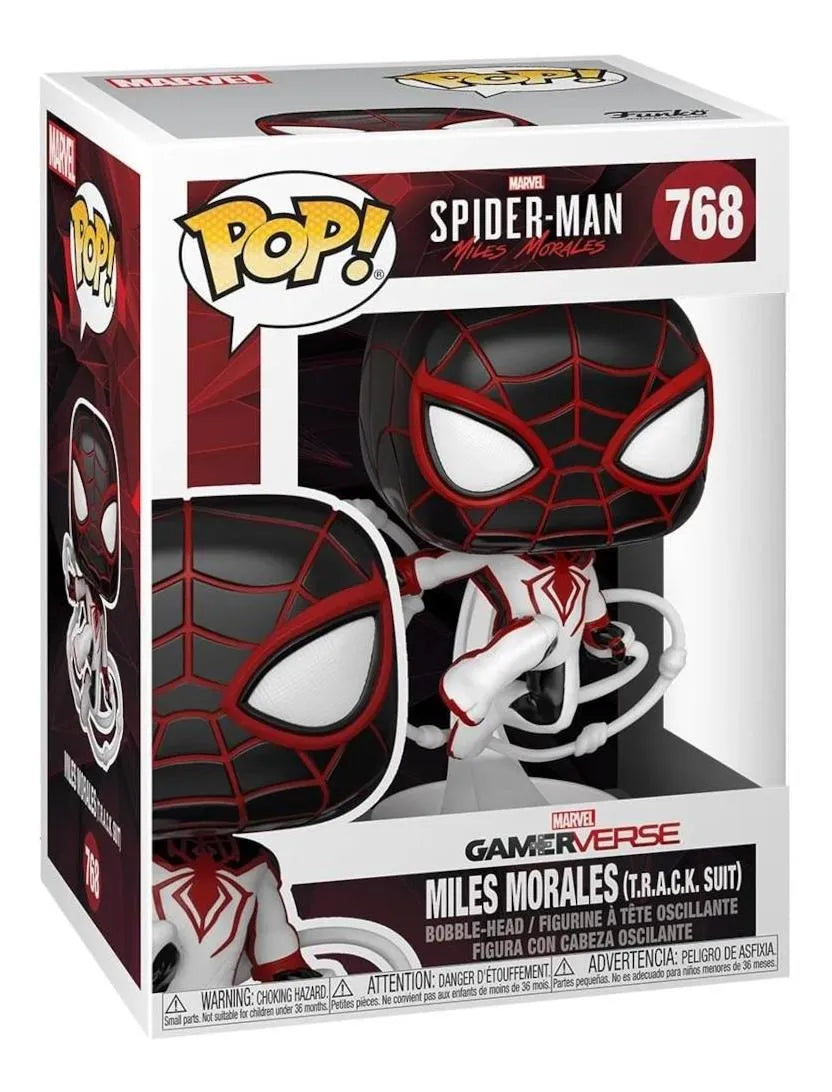 Funko Pop Marvel Spider Man Miles Morales Track Suit