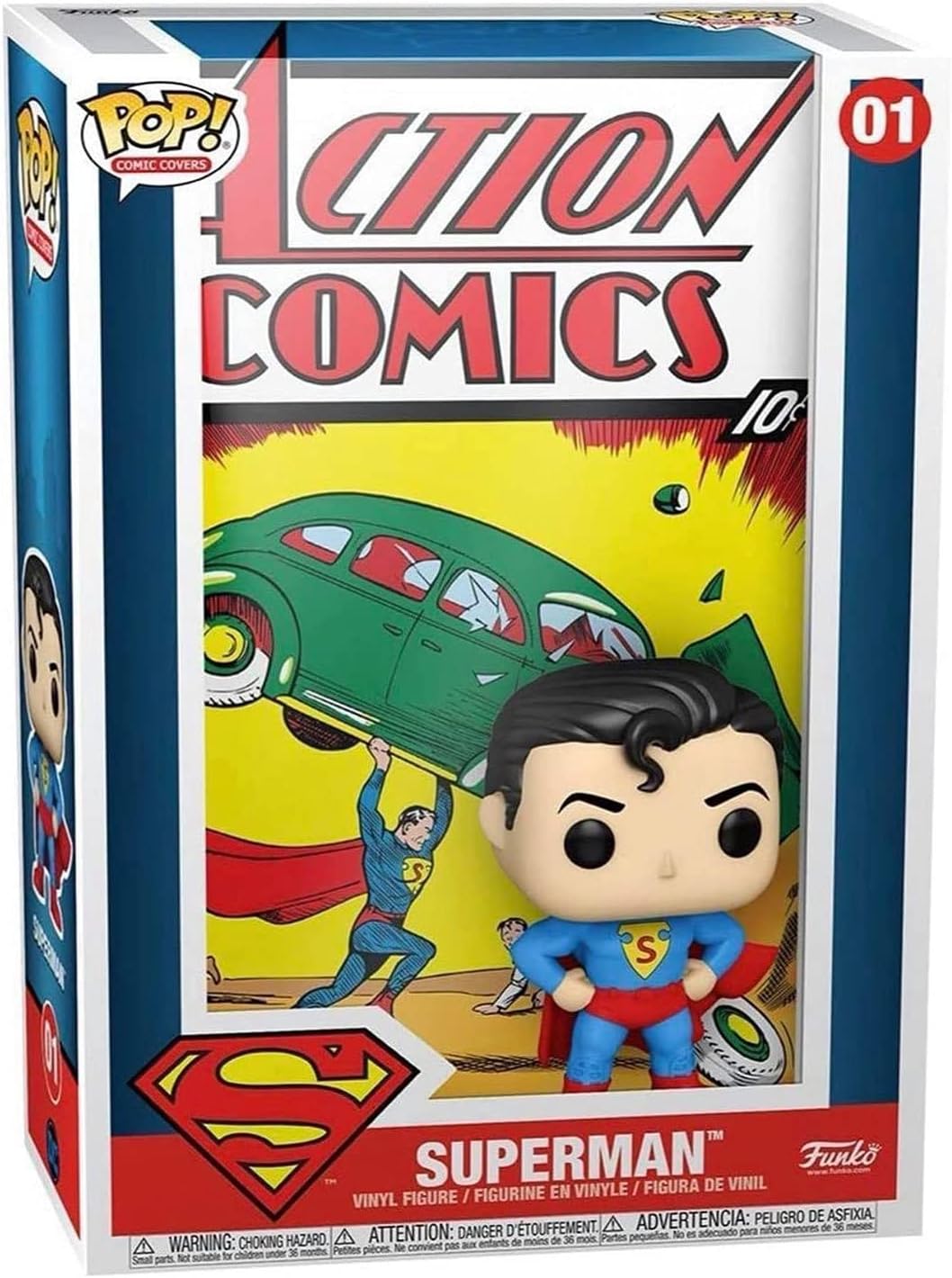 Funko Pop DC Comics Superman Cover