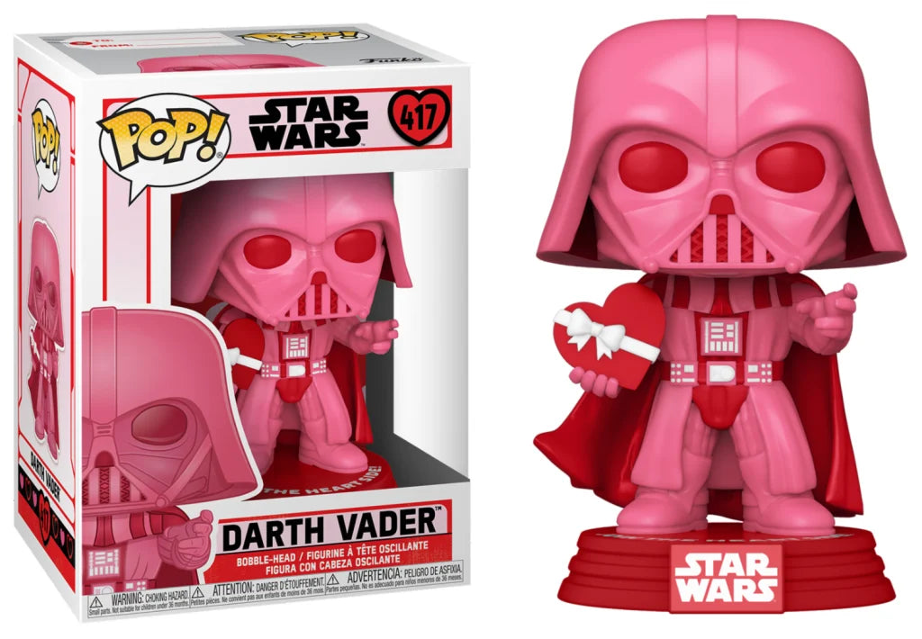 Funko Pop  Star Wars Darth Vader San Valentin