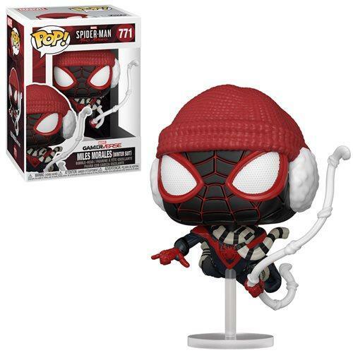 Funko Pop  Marvel Spider Man Miles Morales Winter Suit