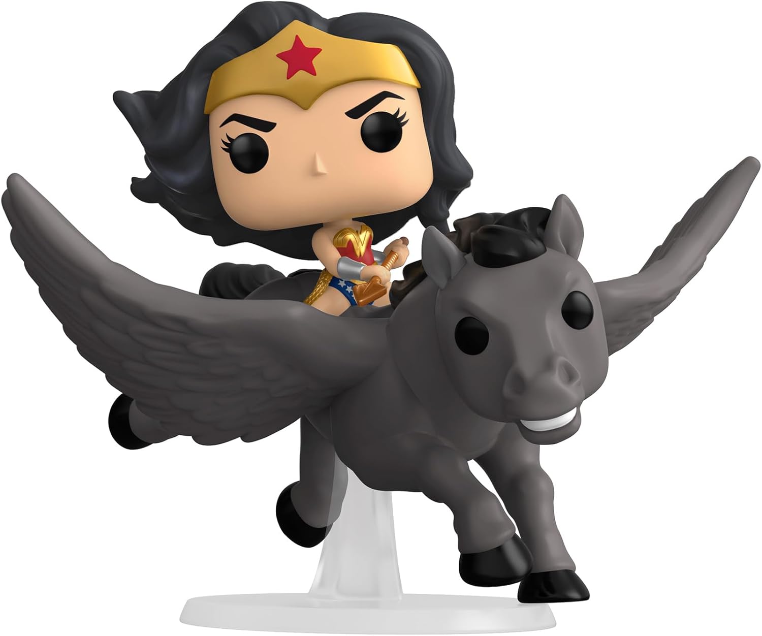 Funko Pop Mujer Maravilla en Pegasus 6"