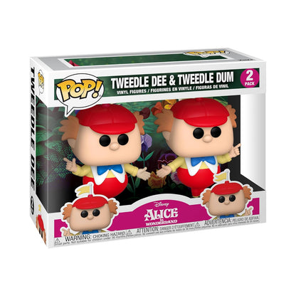 Funko Pop Alicia Pais Maravillas Tweedle Dee Tweedle Dum 70 Aniversario 2 pack