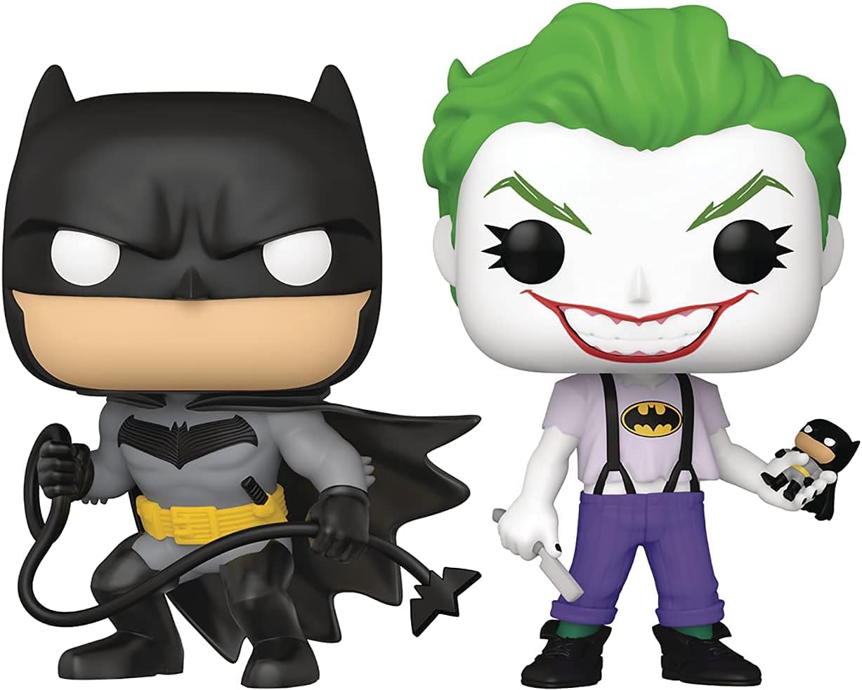 Funko Pop Batman White Night vs Joker 2 Pack