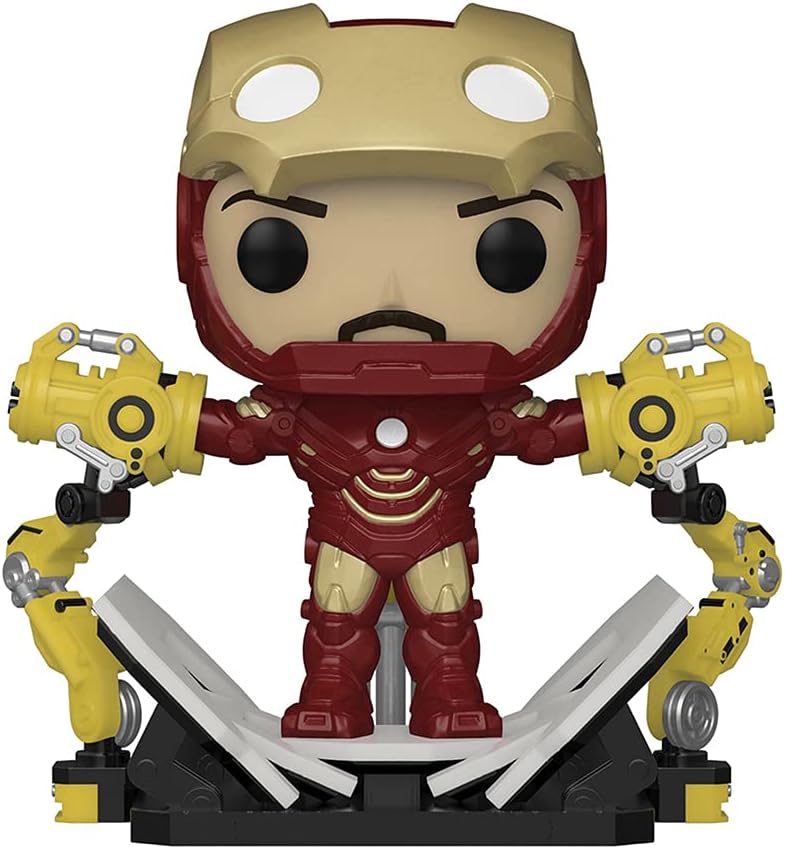 Funko Pop Iron Man Mark IV con pórtico 6" Glows in the dark Exclusivo