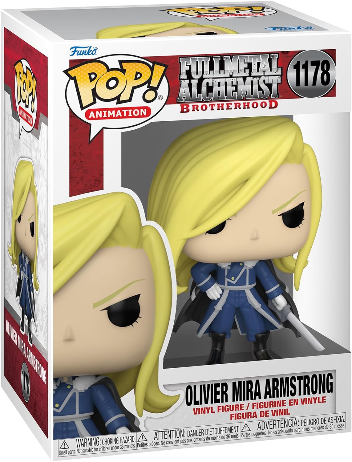Funko Pop: Full Metal Alchemist - Olivier Milla Armstrong
