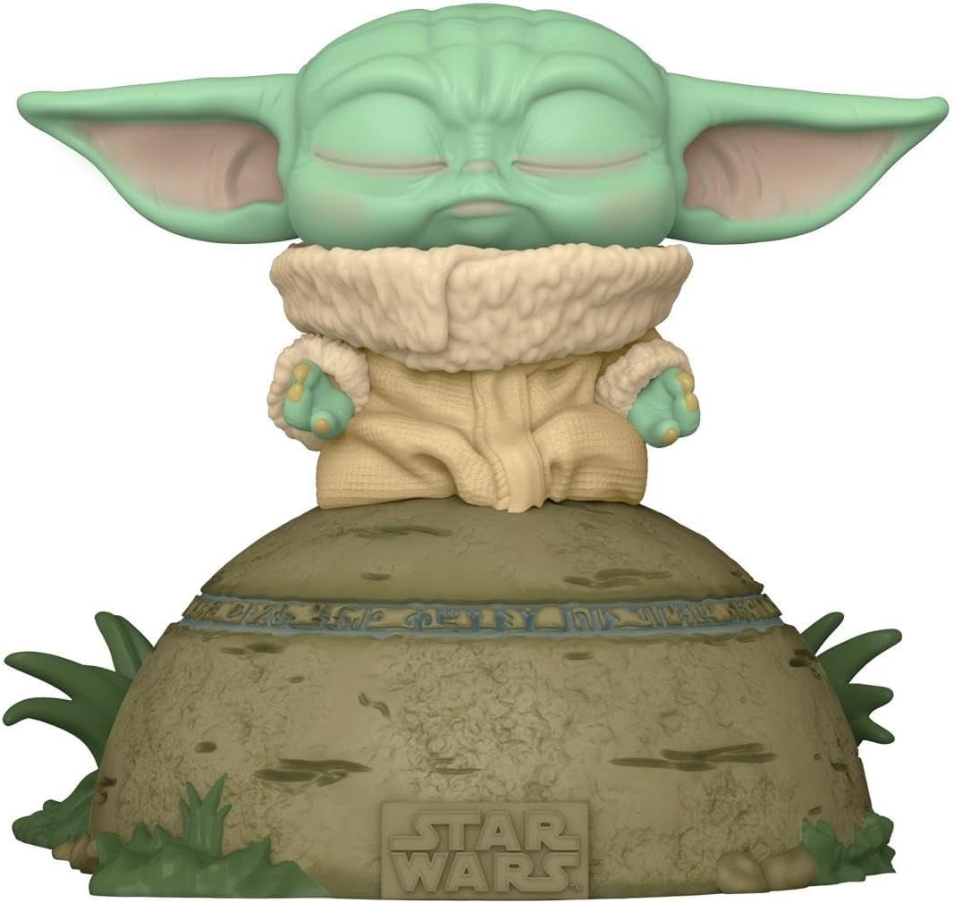 Funko Pop Star Wars Grogu usando La Fuerza 6"