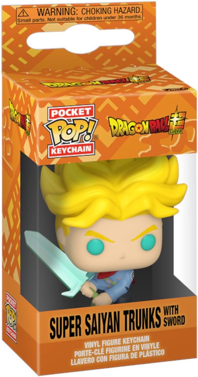 Funko Pop llavero: Super Sayan Trunks