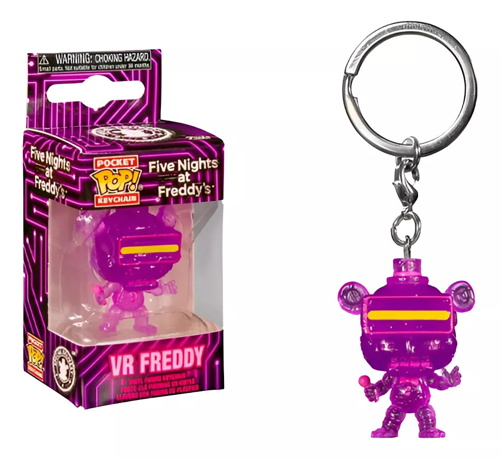 Funko Pop Llavero: Five Nights at Freddys - Freddy con VR