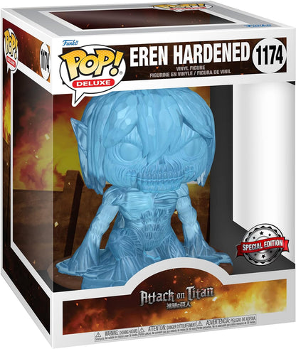 Funko pop: Attack on Titan - Eren Yeager  Endurecido Exclusivo 6"