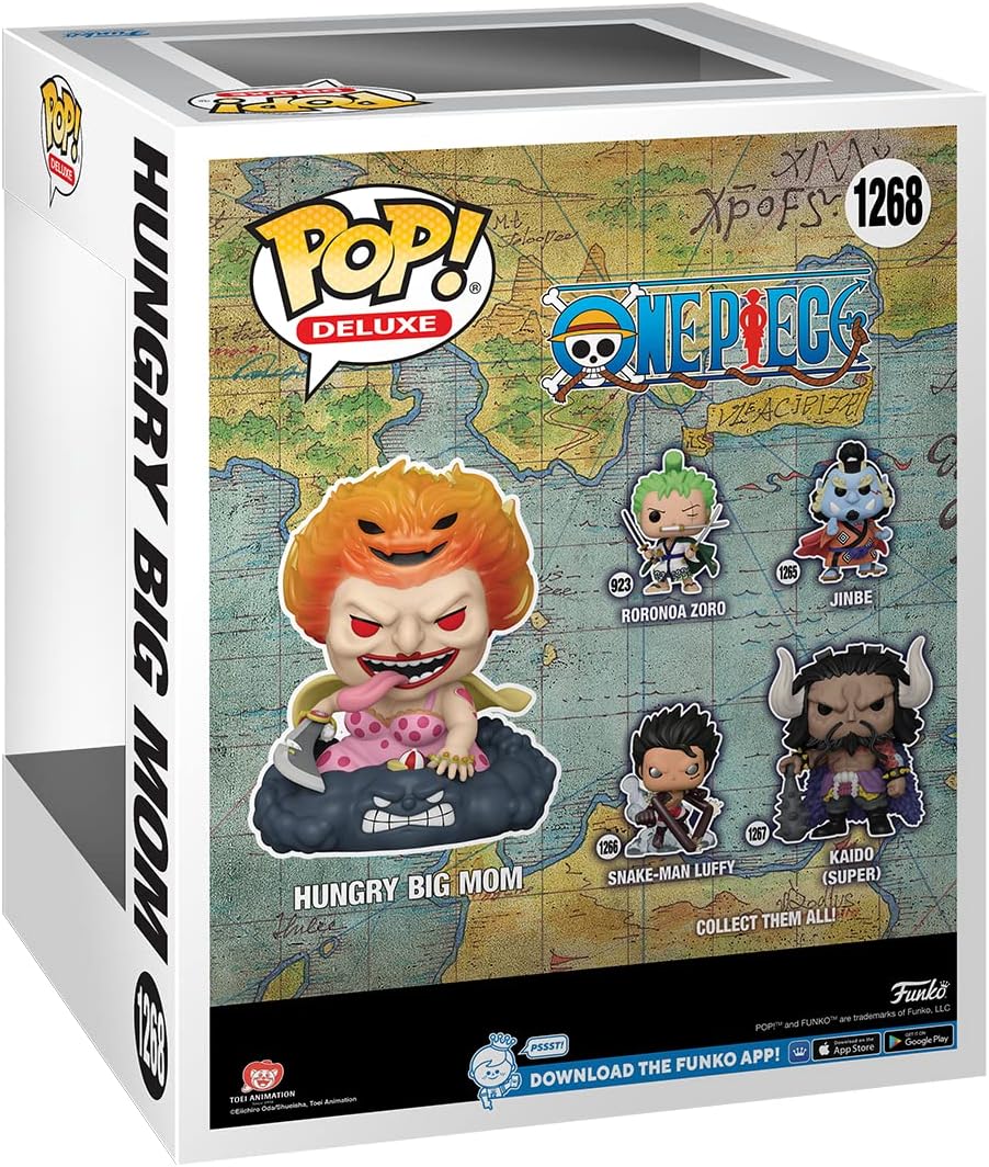 Funko Pop Deluxe: One Piece Hungry big mom  6"