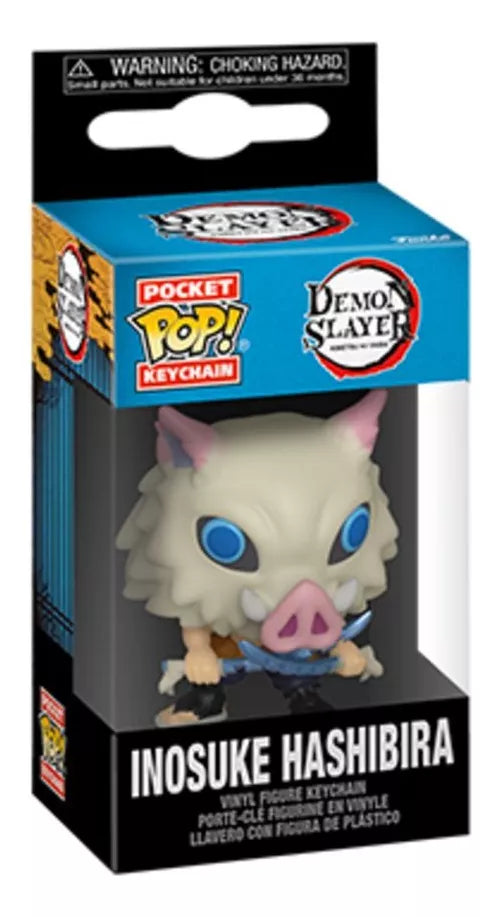 Funko Pop Llavero Demon Slayer: Kimetsu No Yaiba - Inosuke