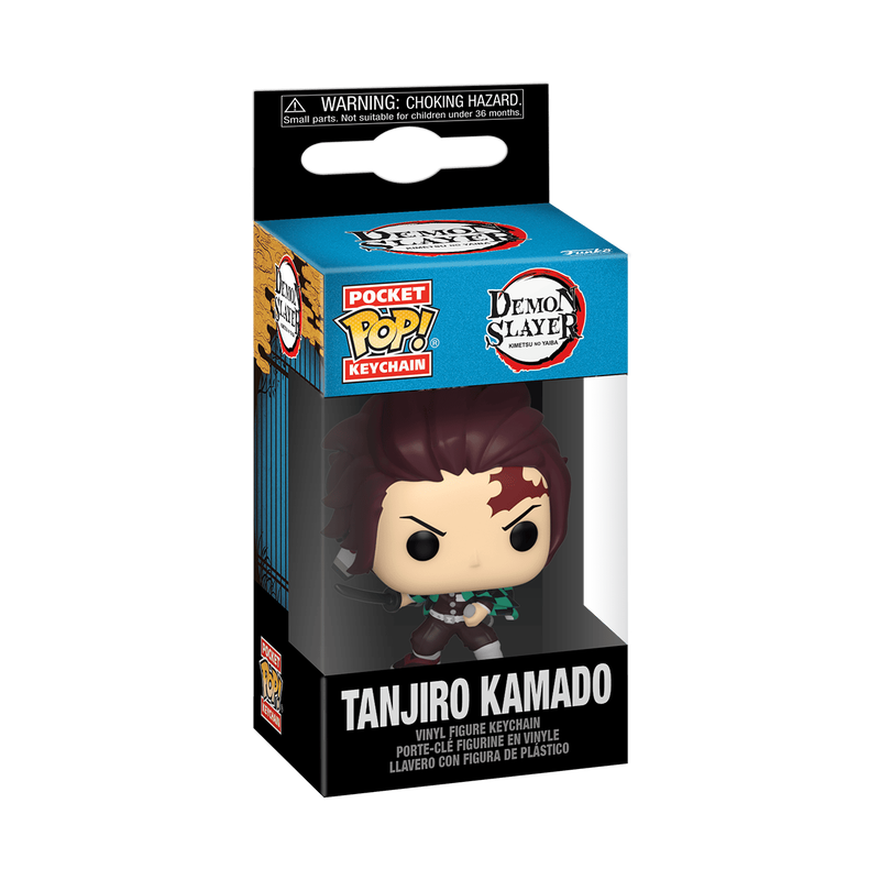 Funko Pop Llavero Demon Slayer: Kimetsu No Yaiba - Tanjiro