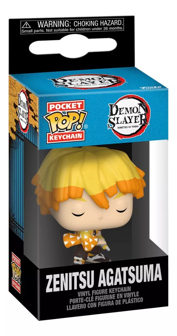Funko Pop Llavero Demon Slayer: Kimetsu No Yaiba - Zenitsu
