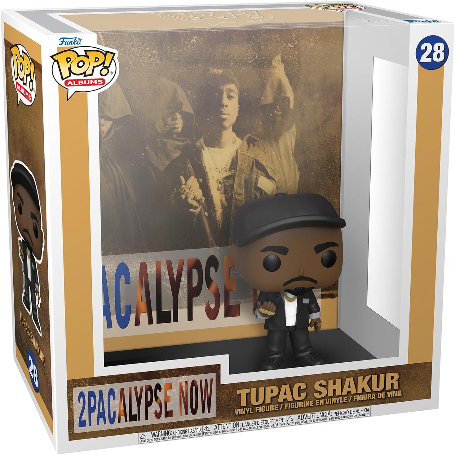 Funko Pop Albums Cover: Tupac - 2pacalypse Now