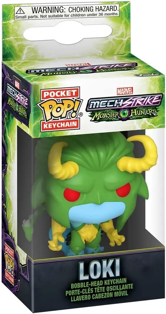 Funko Pop Llavero Monster Hunters- Loki