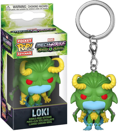 Funko Pop Llavero Monster Hunters- Loki