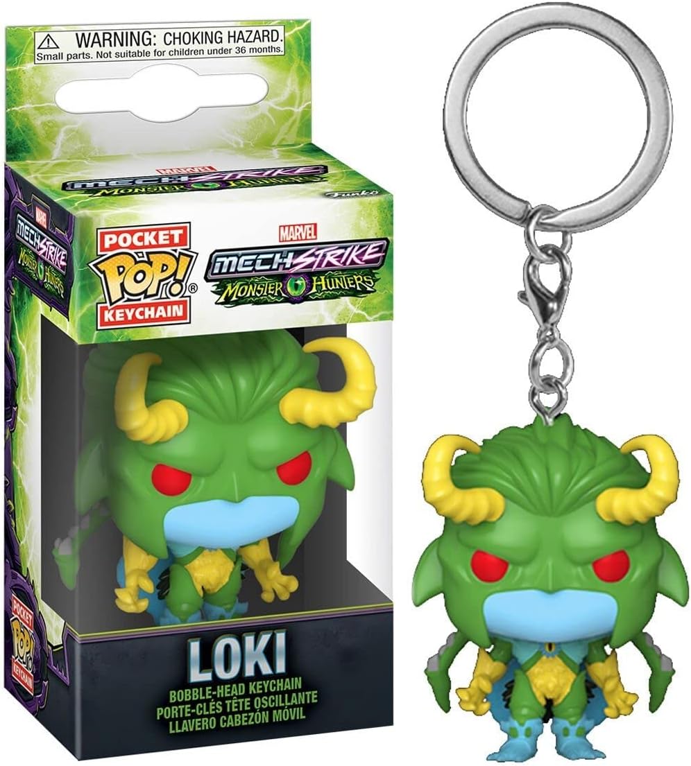 Funko Pop Llavero Monster Hunters- Loki