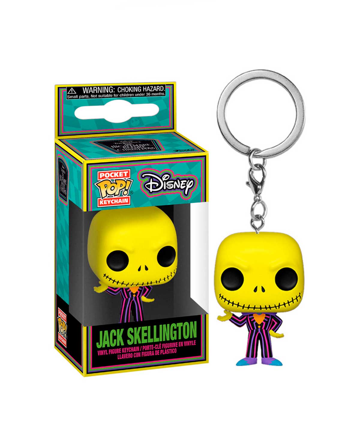 Funko Pop Llavero: Jack Skellington