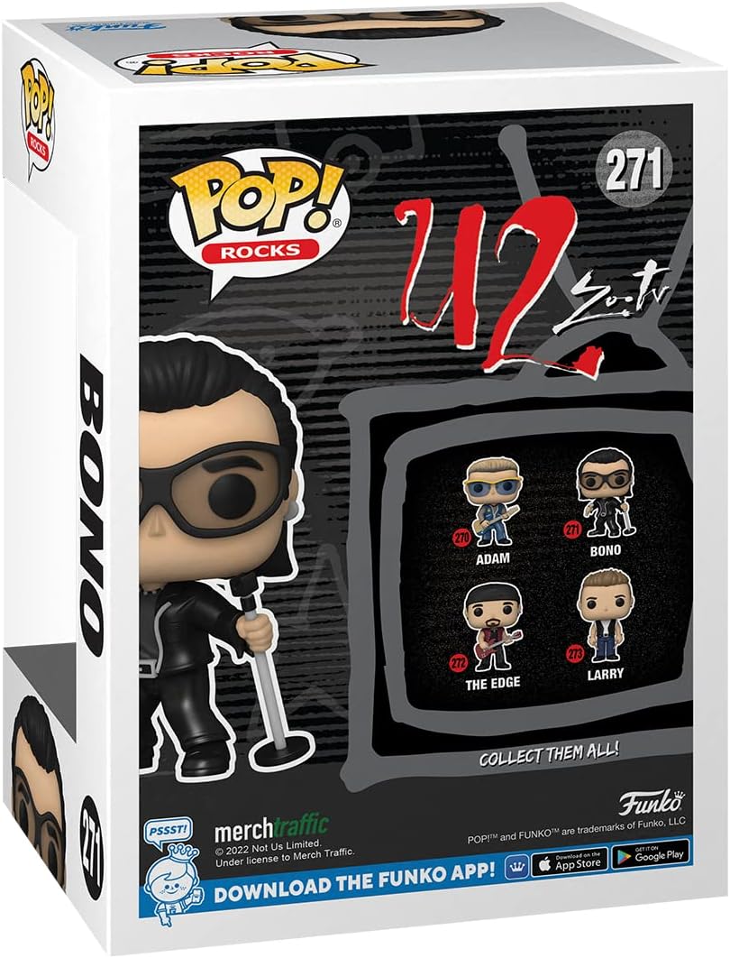 Funko Pop Rocks: U2 Bono