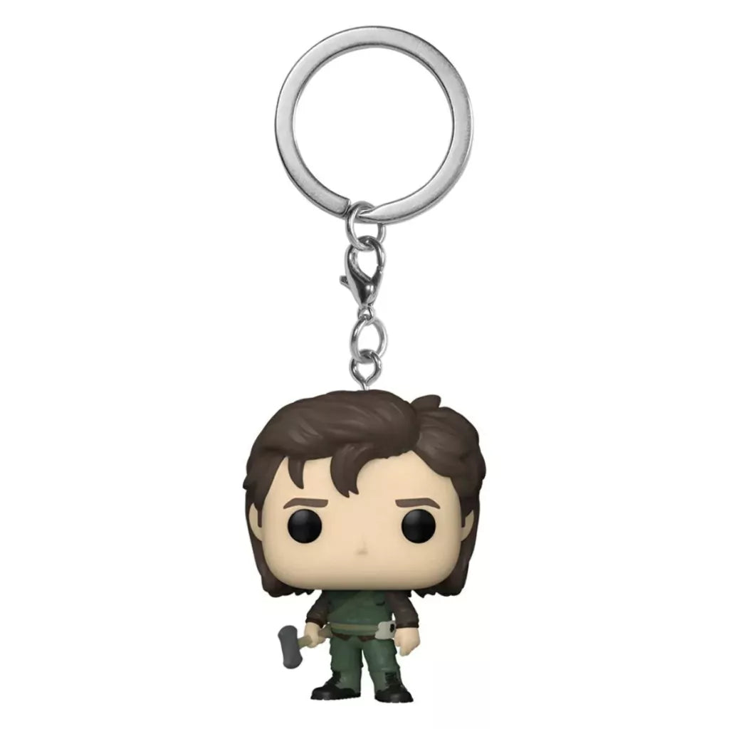 Funko Pop Llavero Steve cazador Stranger Things