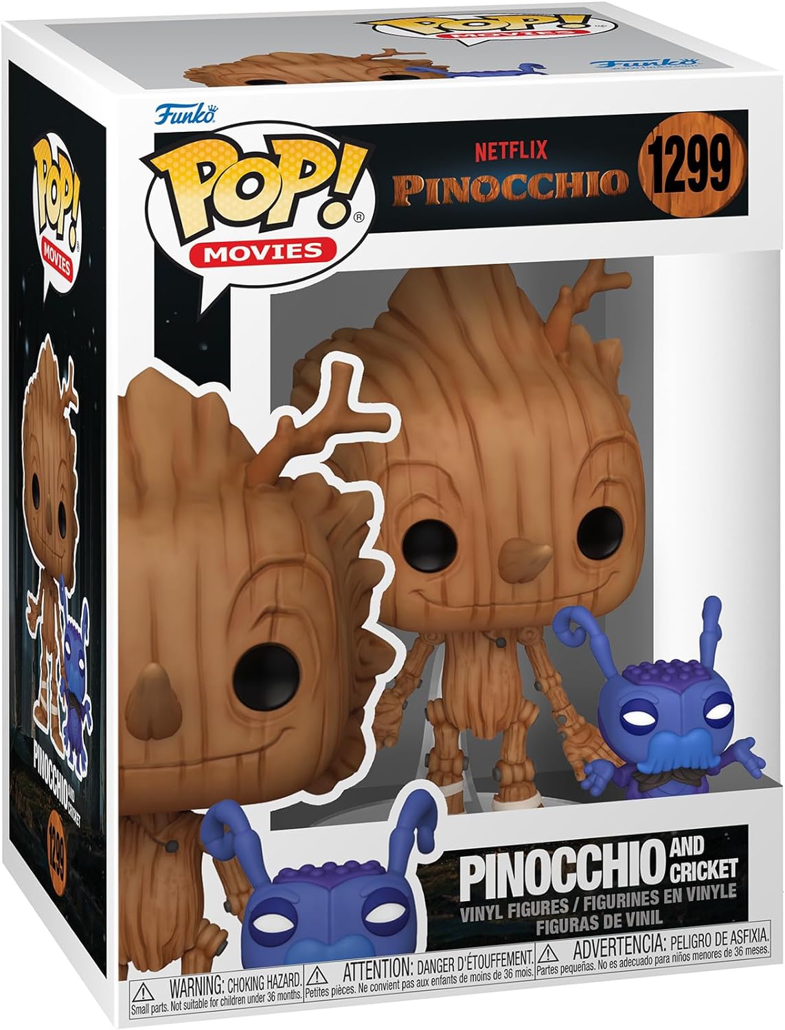 Funko Pop: Pinocchio and cricket  Pinocho
