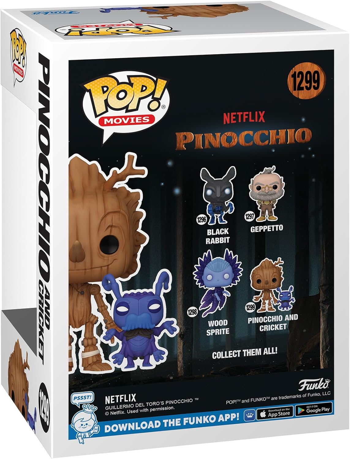 Funko Pop: Pinocchio and cricket  Pinocho