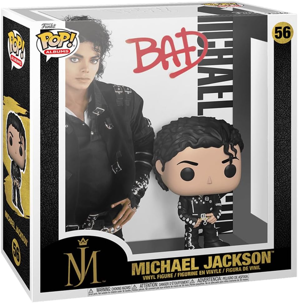 Funko Pop Albums Cover: Michael Jackson - Bad (56)