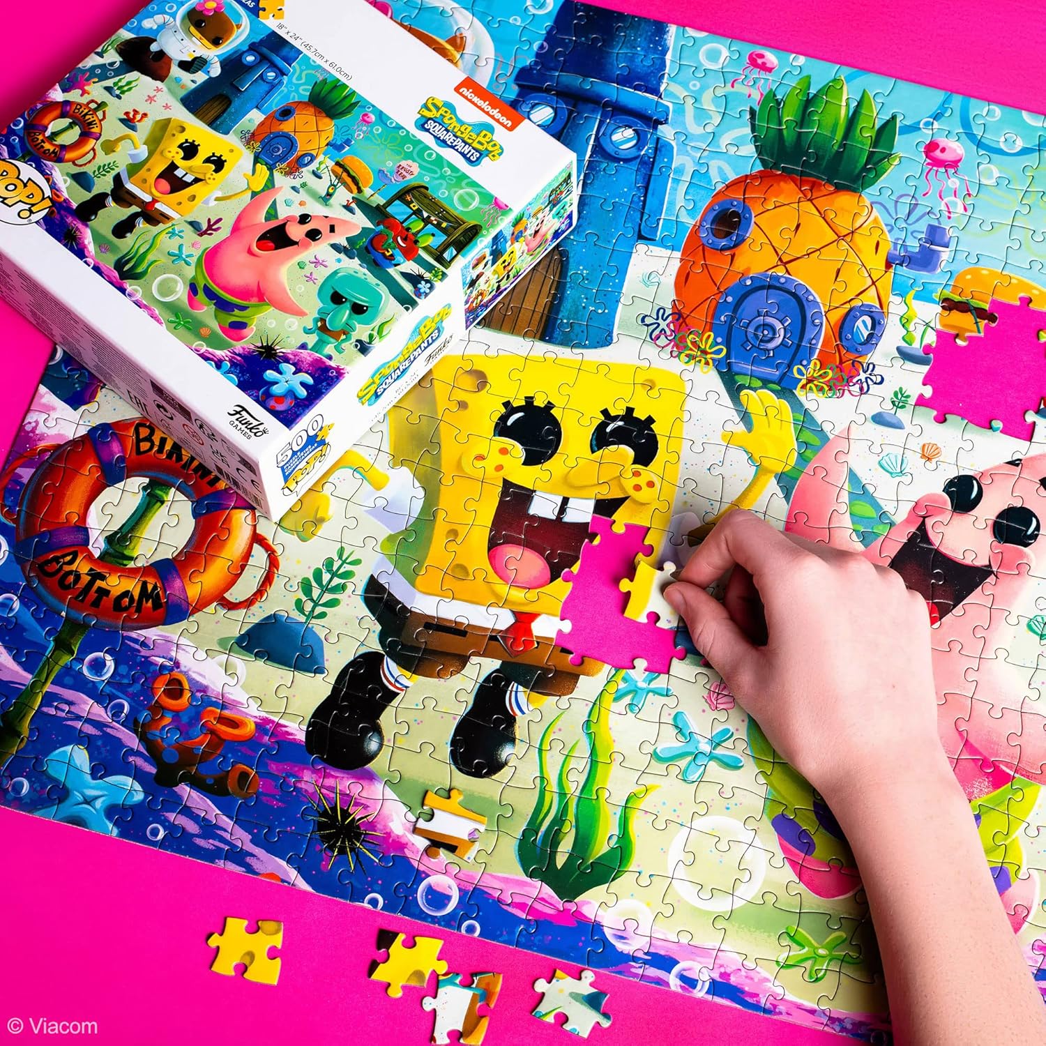 Funko Pop Rompecabezas Bob Esponja