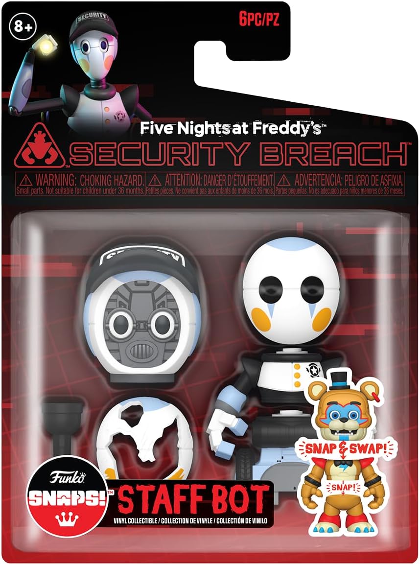 Funko Snaps: Five Nights At Freddys Security Breach - Staff Bot