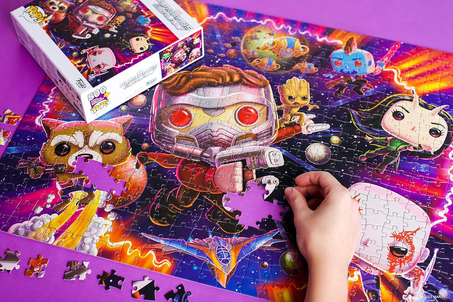 Funko Pop Rompecabezas Guardianes de la Galaxia