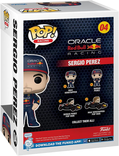 Funko Pop Racing: Sergio Perez con gorra - Red Bull F1