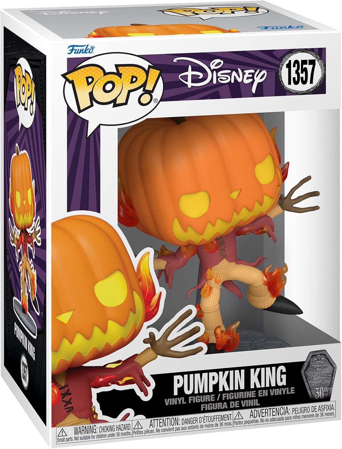 Funko Pop Mundo De Jack 30 Aniversario - Rey Calabaza