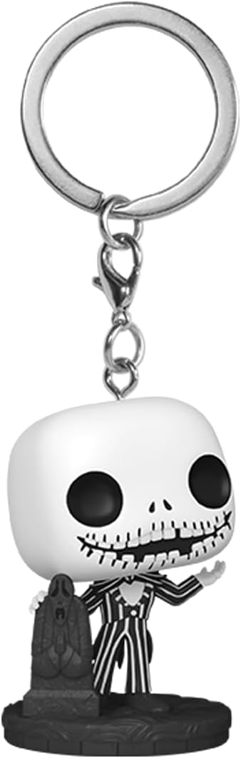 Funko Pop Llavero: Disney The Nightmare Before Christmas 30th - Jack Skellington