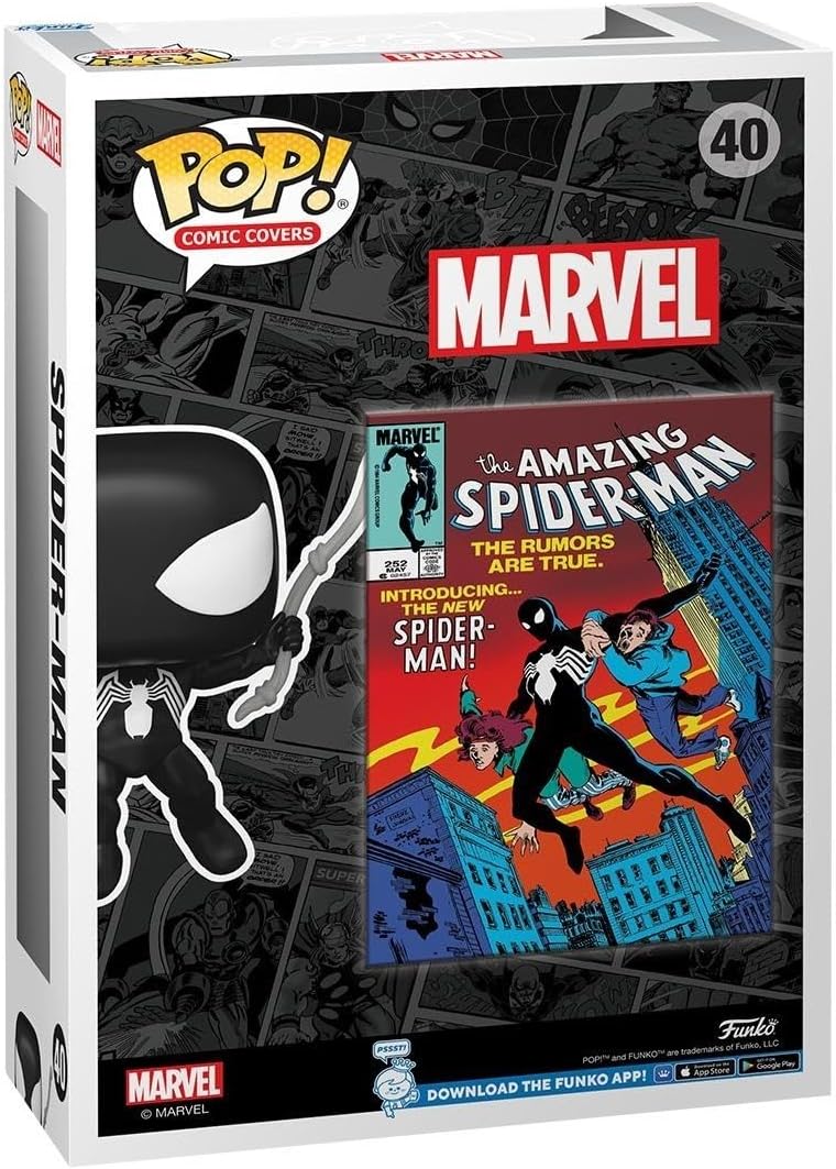Funko Pop Comic Cover: Marvel- Amazing SpiderMan #252